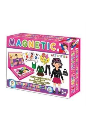 Magnetic Kız Çocuk Kıyafet Giydirme Oyun Seti 56 Parça 8897