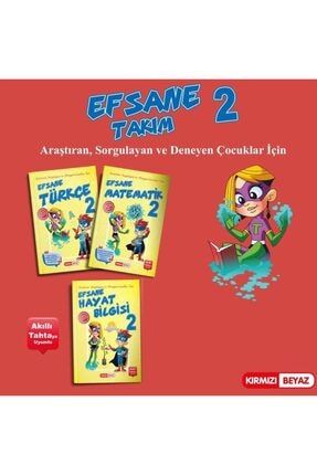 Kirmizi Beyaz Yayinlari Kirmizi Beyaz 2 Sinif Set 4 Kitap Trendyol