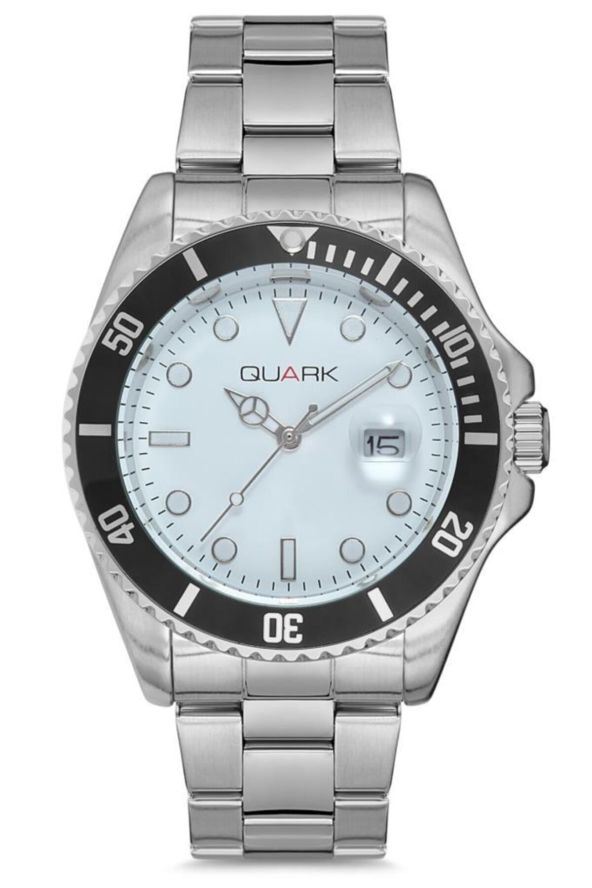 Quark QC-421D-7A Klasik Çelik Erkek Kol Saati