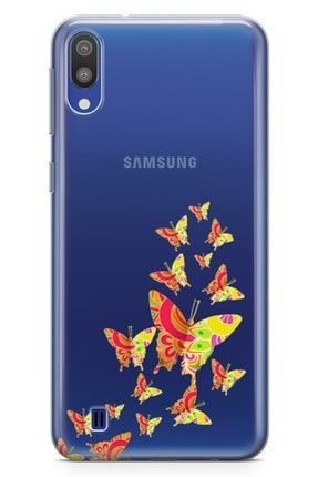 lopard samsung galaxy m10 kilif colorful kelebek arka kapak koruma desenli full koruyucu fiyati yorumlari trendyol