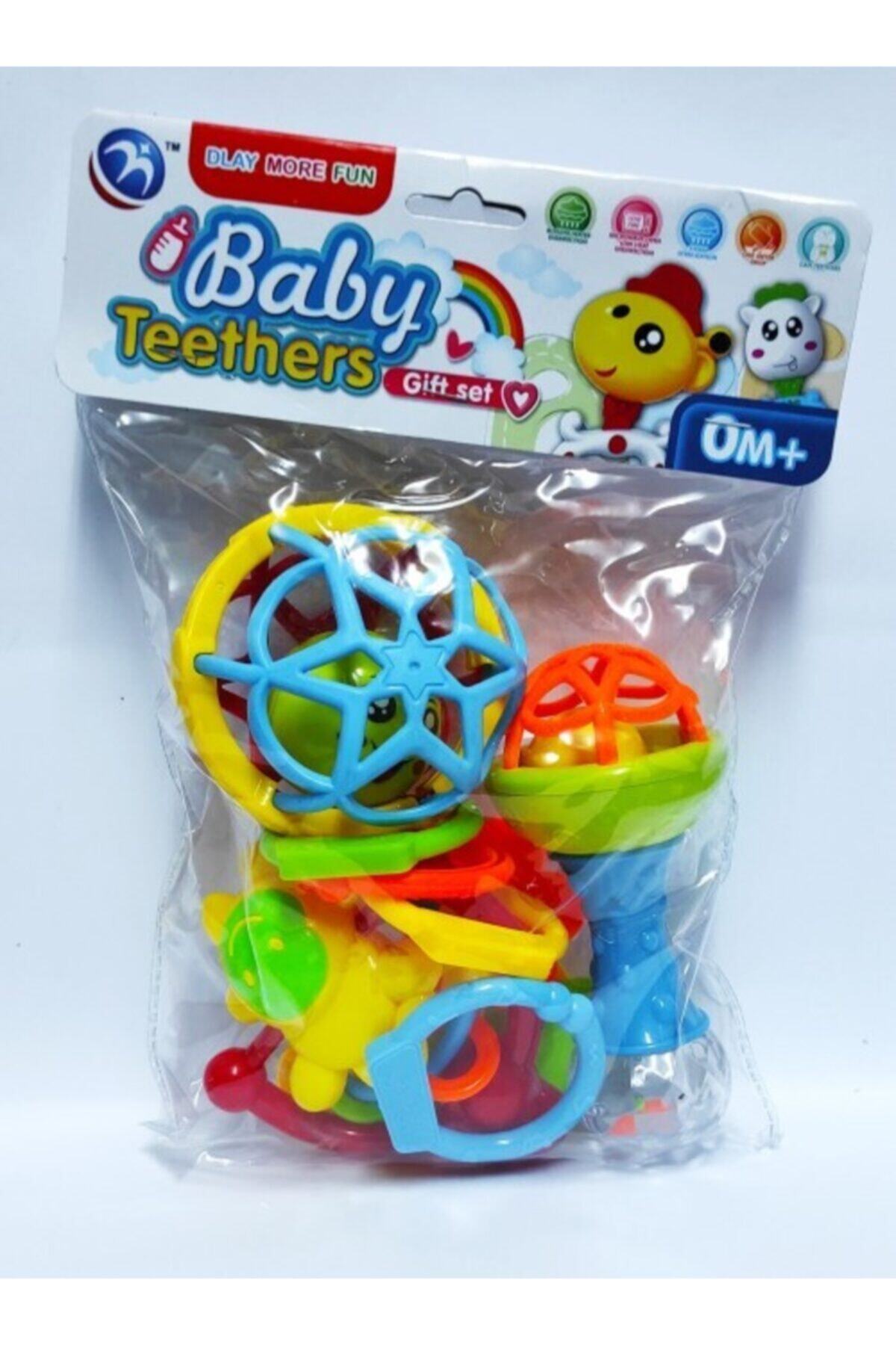 Brother Toys Çıngırak, Diş Kaşıyıcı, Çıngıraklı Top Ve Eklemeli Halkalar Seti fotoğrafı 2 (önizleme)