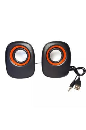 1+1 Usb Mini Hoparlör ( 5 Watt * 4 Ohm ) Mini Speaker Kablolu 0195628956