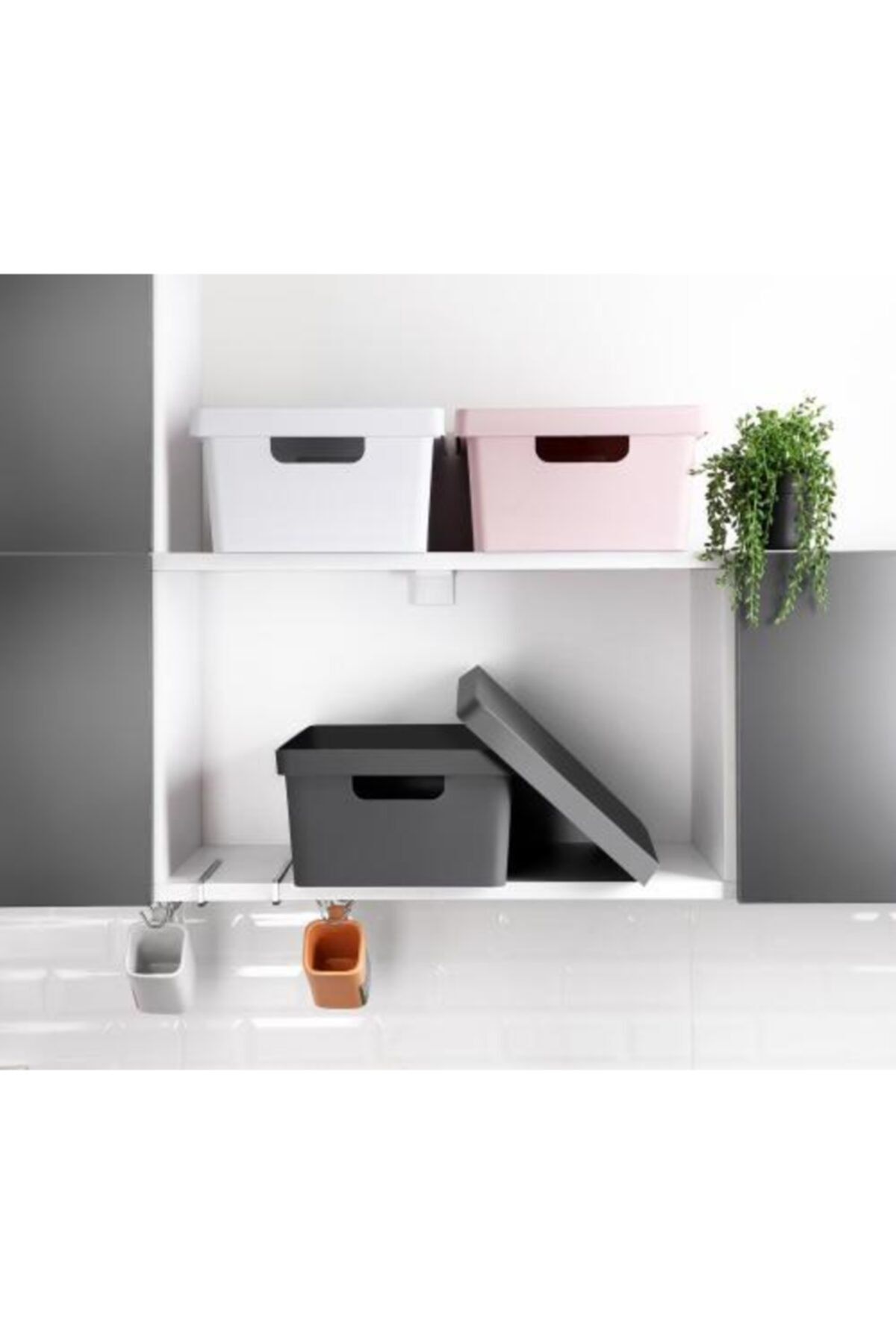 Tuka Home Çok Amaçlı Saklama Kutusu 12 Adet