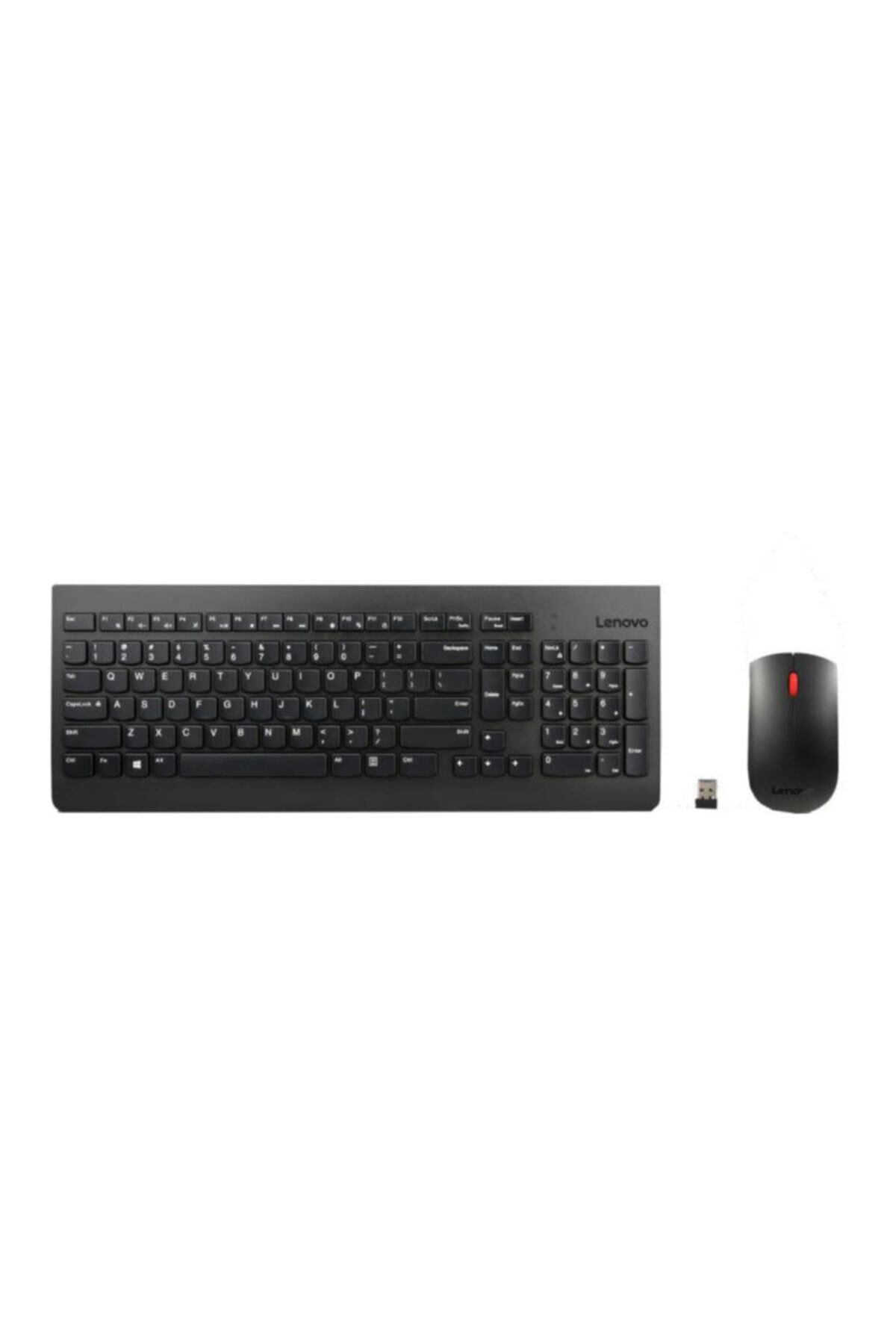 Kit de teclado y ratón Lenovo 4x30l79888 en color negro