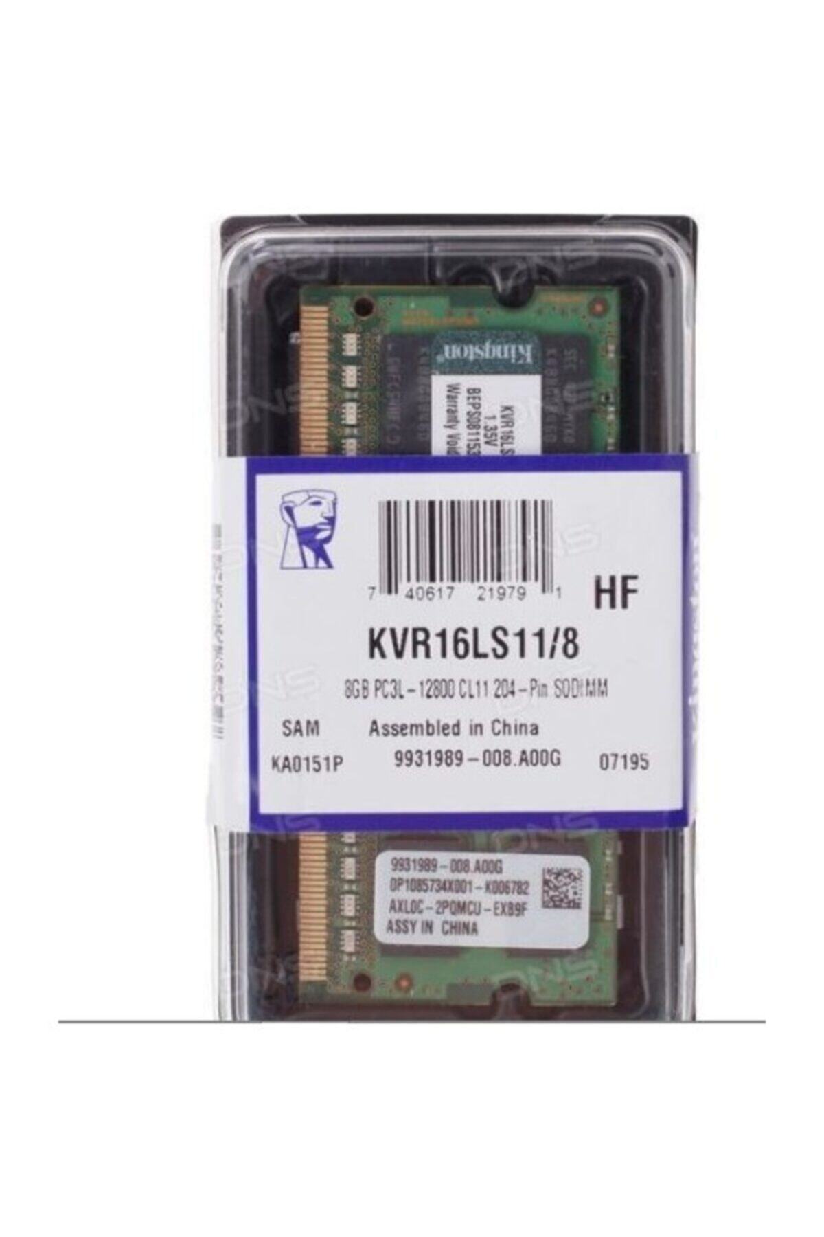 Kingston-Kingston 8gb Ddr3l 1600mhz Cl11 1.35v Kvr16ls11-8 (pc3-12800) No 1