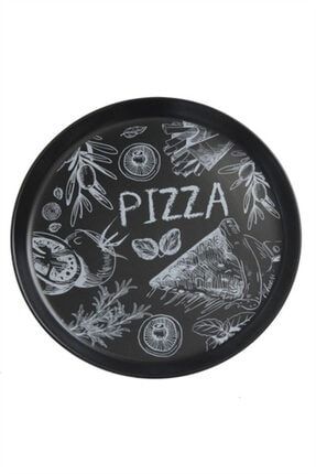 Mat Siyah 28 Cm Pizza Tabağı 8680550130444