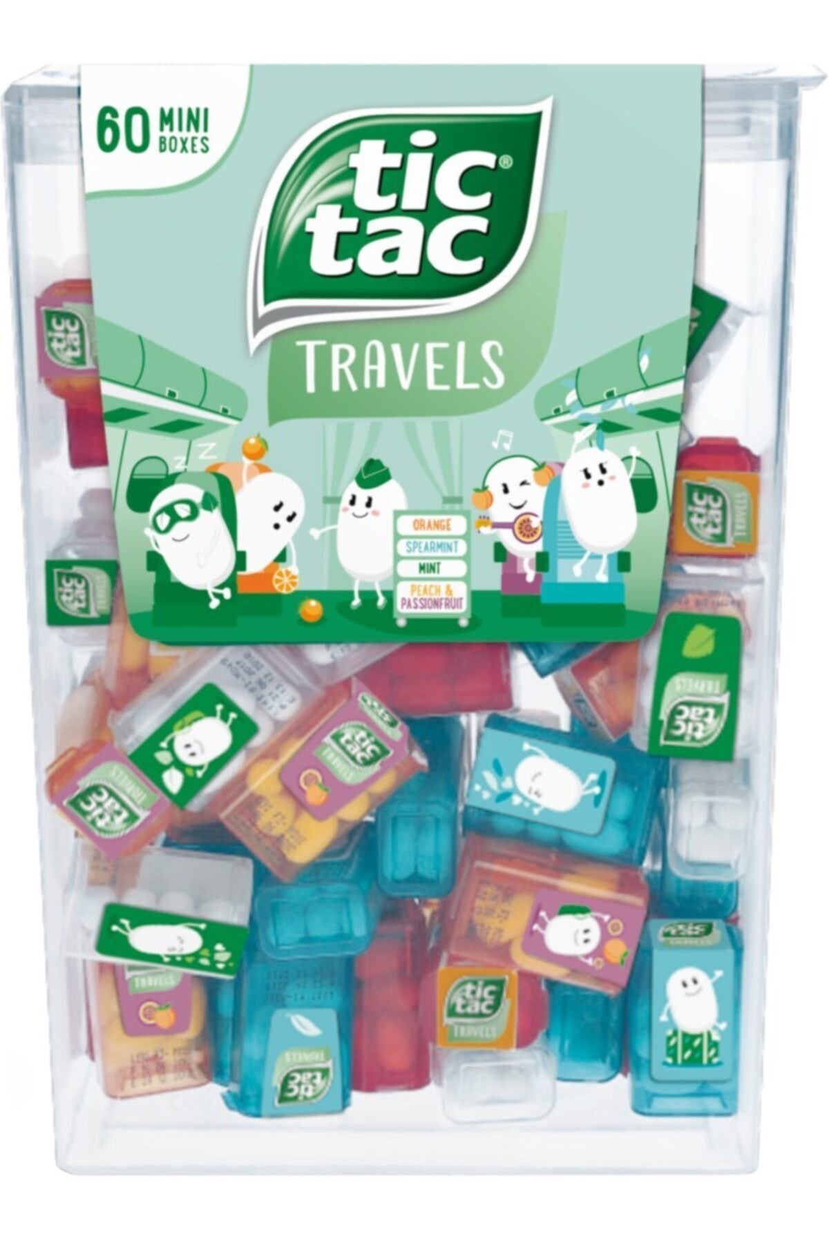 Tic Tac Large Box With 60 Mini Packs 60x3,8g 228 g Şekerleme ZO7616