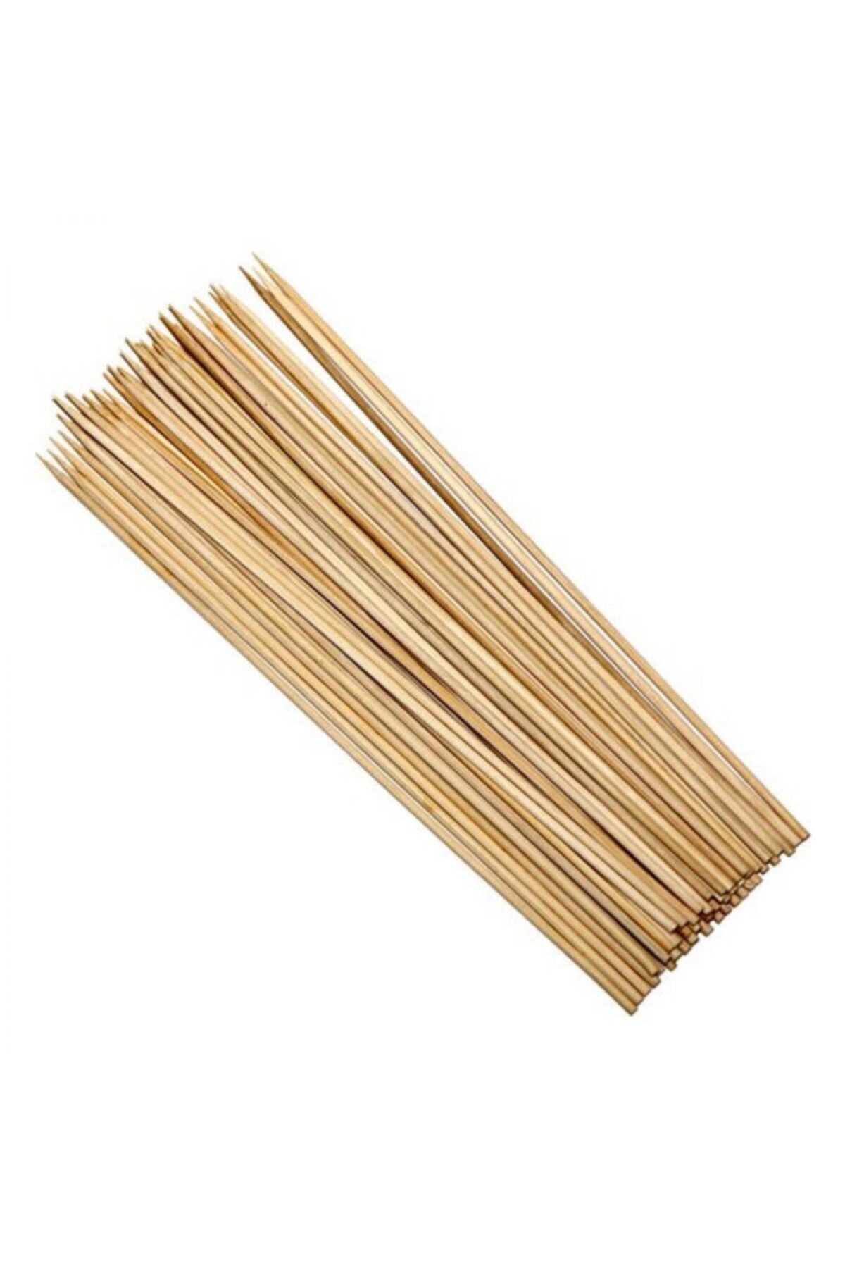 Ahşap Çöp Şiş Çubuğu 25 Cm 500 Tane 3 Mm