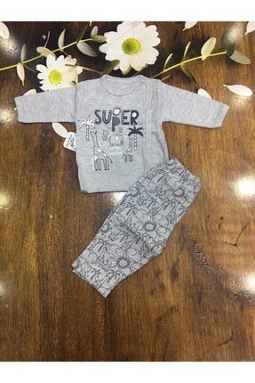 babyibo unisex bebek pamuklu gecelik