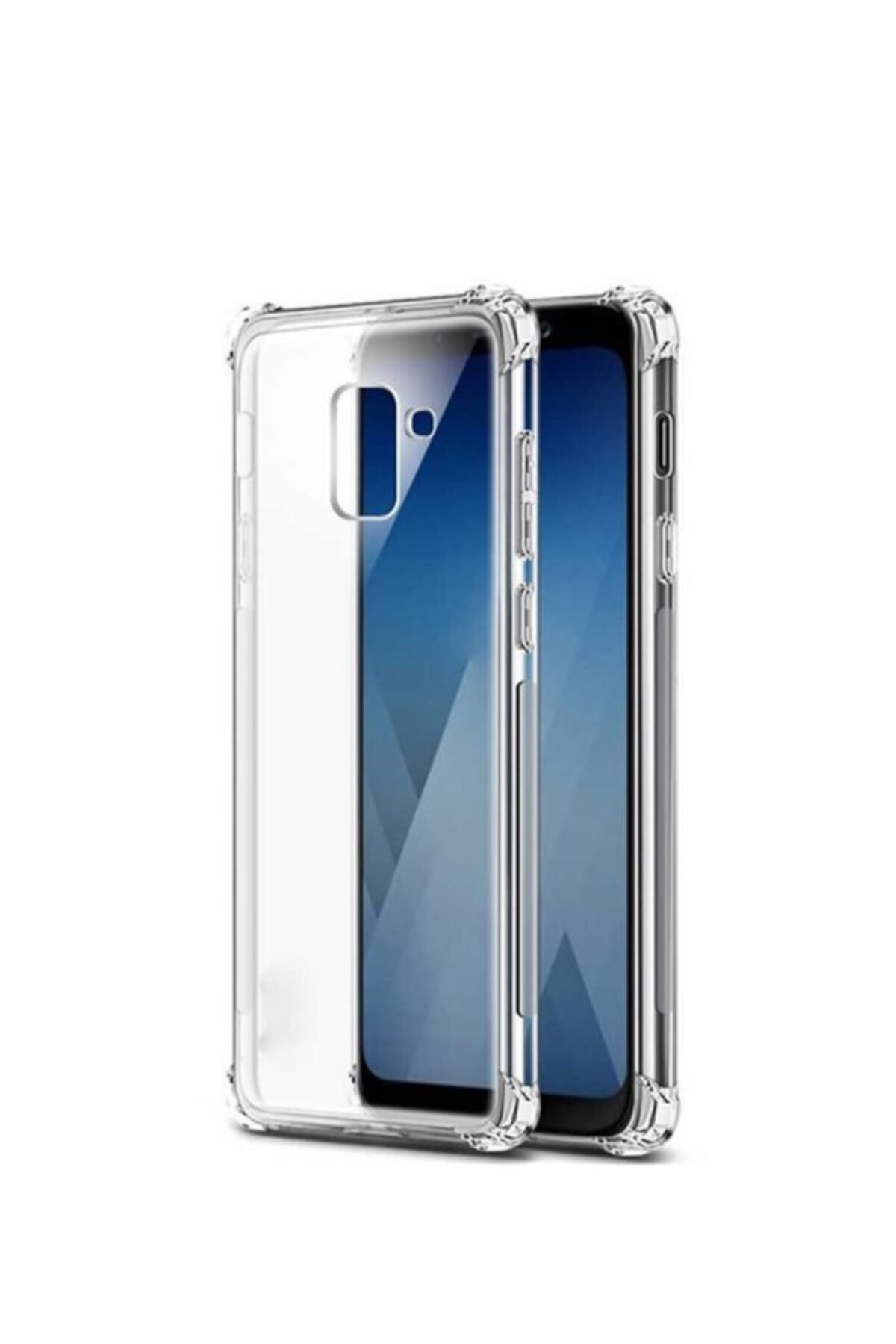 Samsung J2 Pro 2018 Şeffaf Airbag Antishock Köşe Korumalı Silikon Kılıf