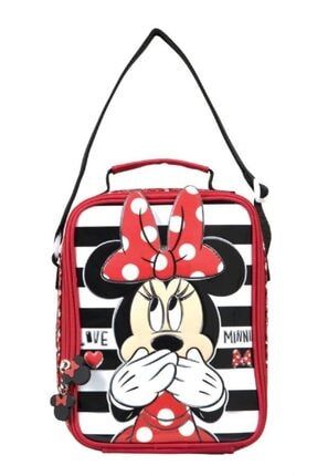 Minnie Mouse Kız Çocuk Kırmızı/siyah Beslenme Çantası - 5203 OTTO.5203