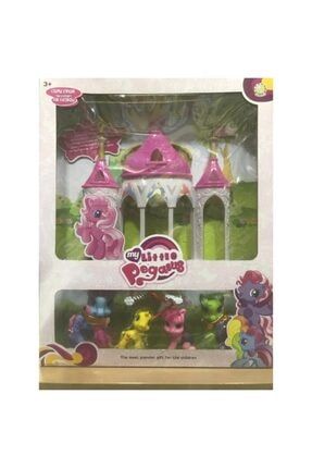 My Pegasus Oyuncak Düğün Şatosu Aksesuarlı Pony Şatosu Kız Çocuk Evcilik Oyuncakları PRA-1013772-1449