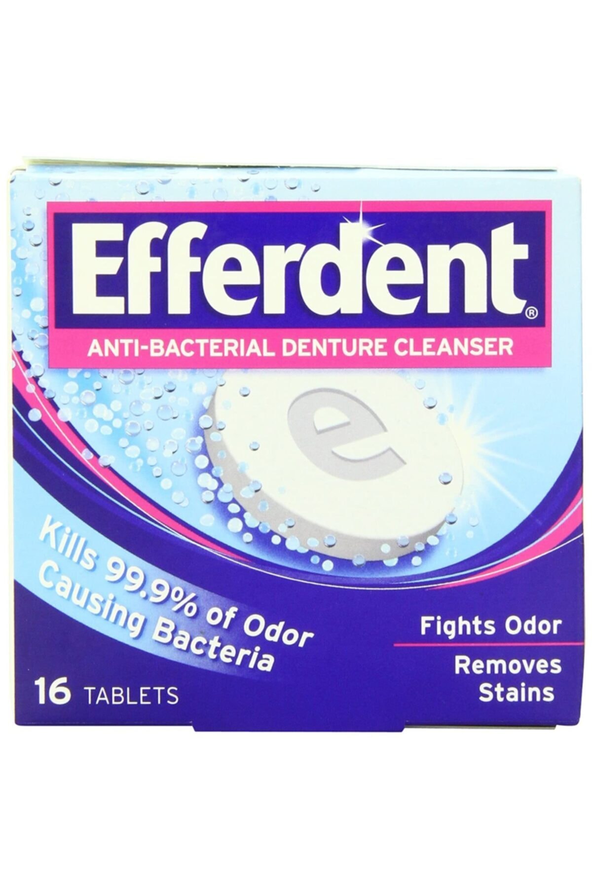 efferdent Anti-bakteriyel Protez Temizleme Tabletleri, 16 Adet - Fiyatı, Yorumları
