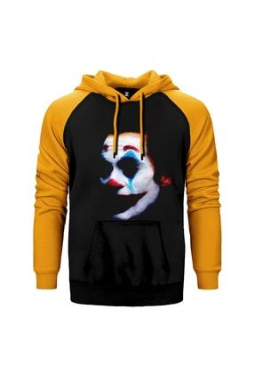 Joker The Future Sarı Reglan Kol Kapüşonlu Sweatshirt ZR2435