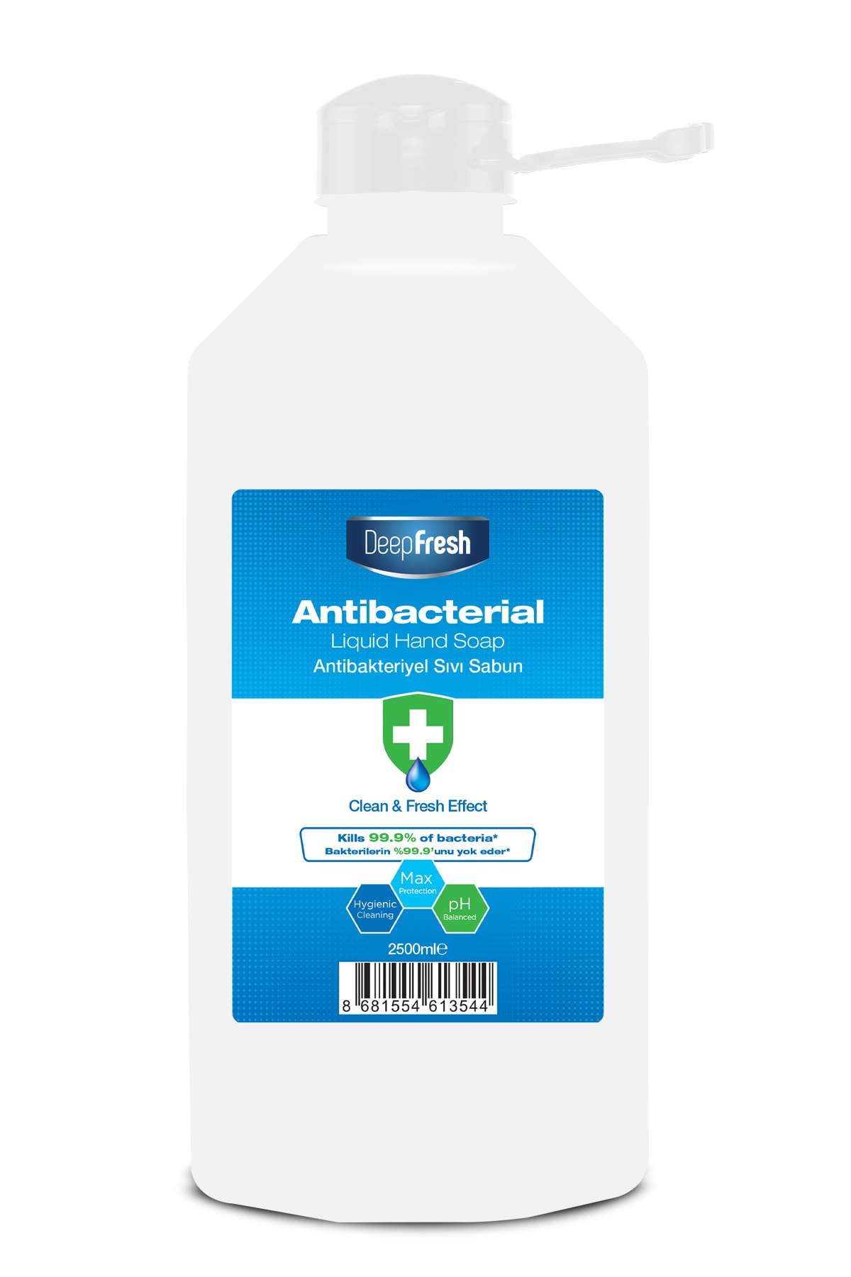 Antibakteriyel Sıvı Sabun 2.5 Lt
