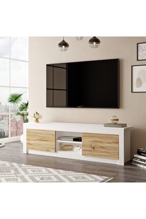 Luvio Tv Ünitesi Sehpası 160cm Keçe-beyaz Lv12-wk 1587087