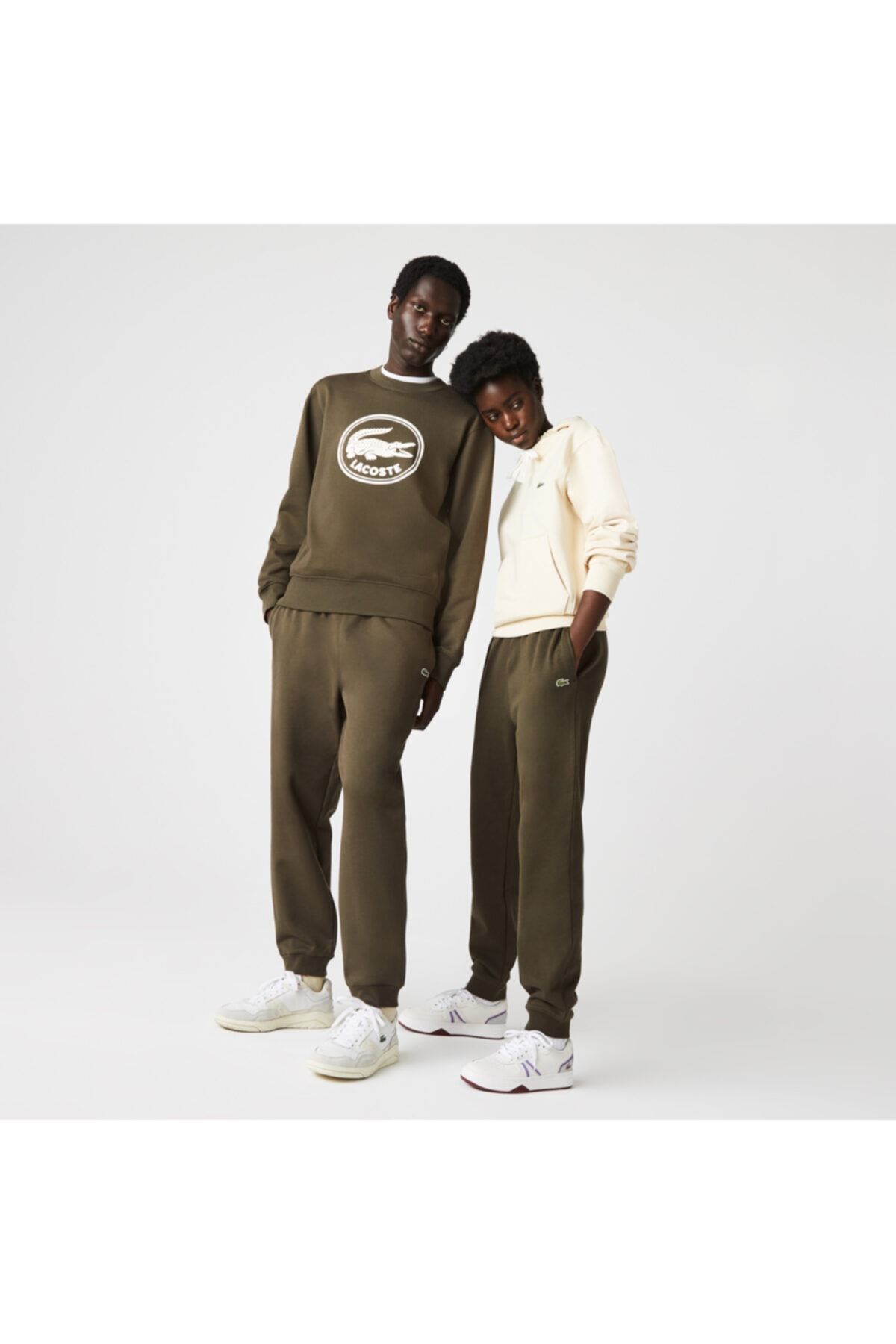Lacoste Unisex Tapered Fit Haki Eşofman Altı