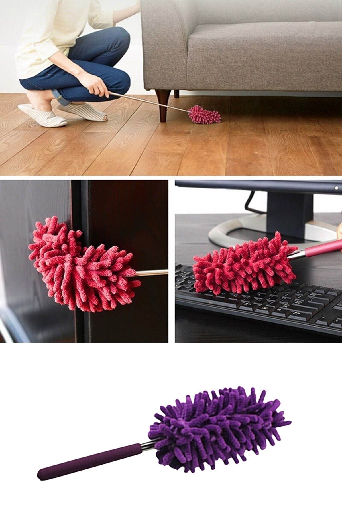 Buffer-3 Telescopic Microfiber Practical Extendable Dusting Brush Apparatus 2