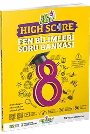 Fen Okulu 8. Sınıf Fen Bilimleri High Score Soru Bankası ktp9786057704382