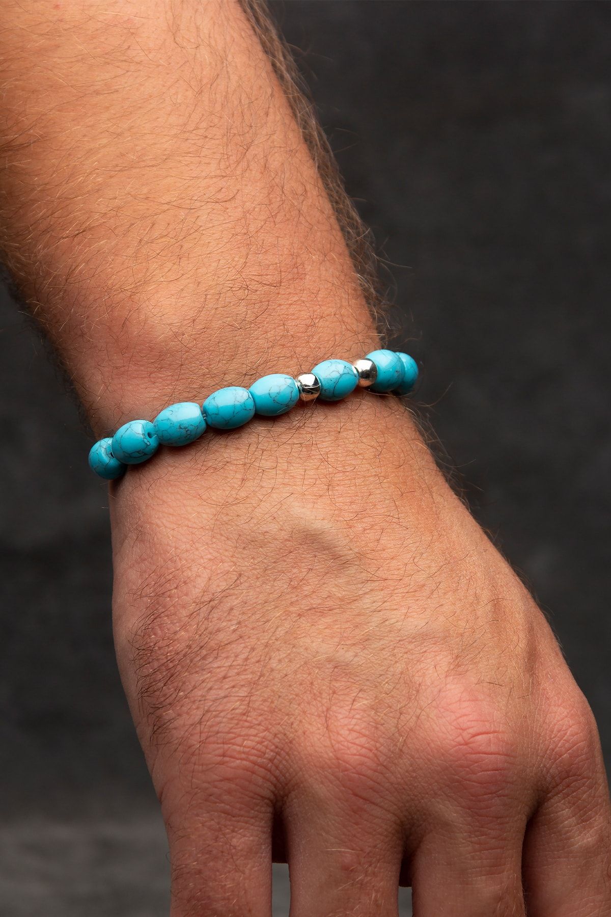 The Aquaman | Men Stack Beaded Bracelets | Men Beaded Knot Bracelets with  Tiger Eye Turquoise Blue Stone – Azuro Republic