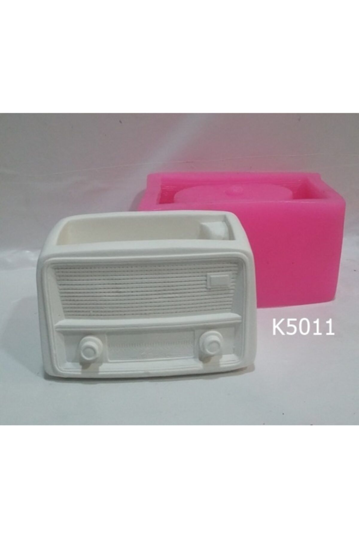Kalıpcınızburada-Silicone Radio Flower Pot Mold 1