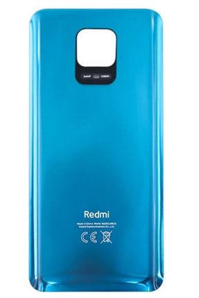 Xiaomi Redmi Note 9 Pro / Note 9s Arka Cam Kapak Batarya Pil Kapağı Mavi 03N8069