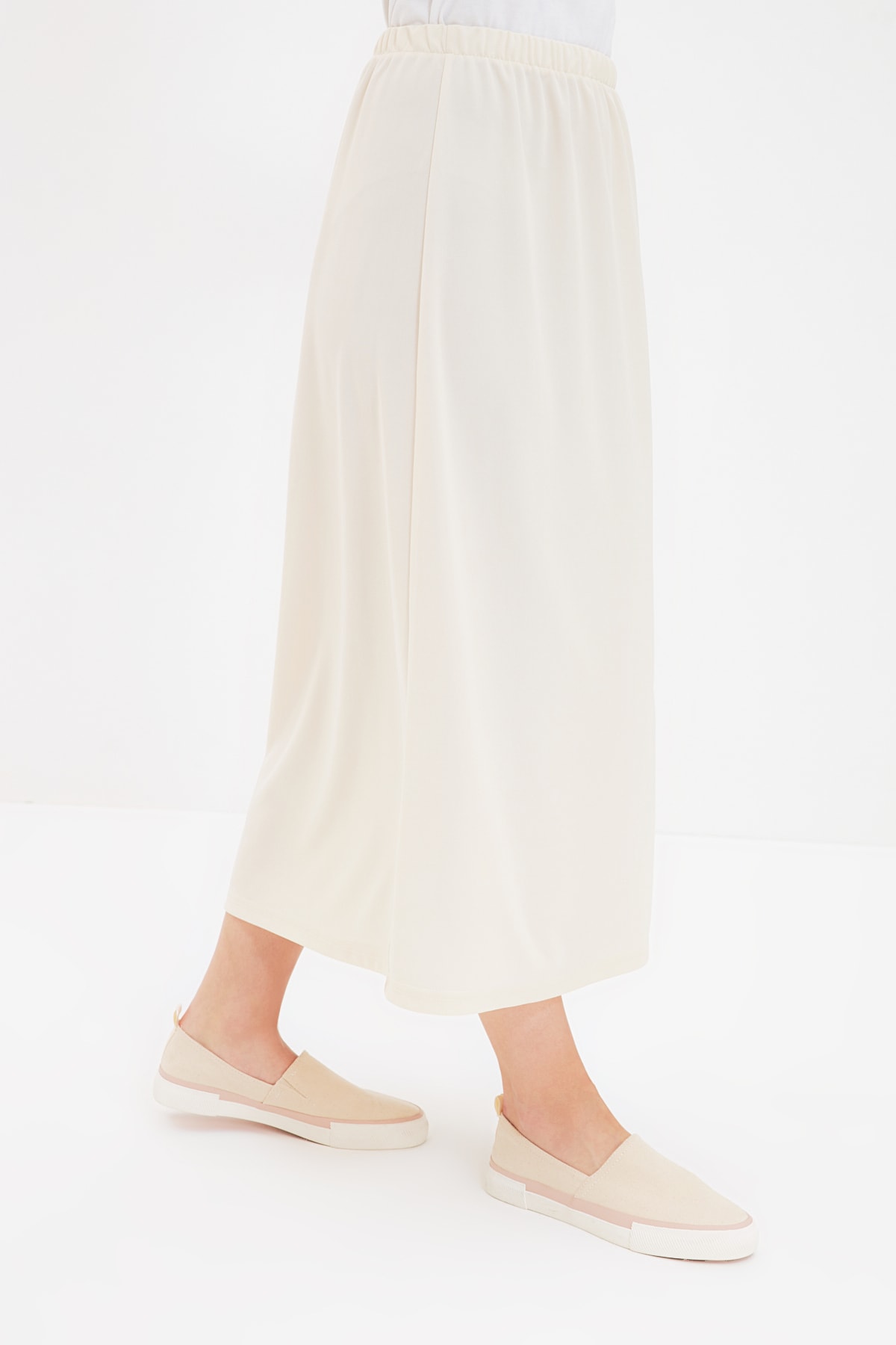 Trendyolmilla  Ten Örme İçlik Astar Etek TCTAW22EE0018 - Görsel 10