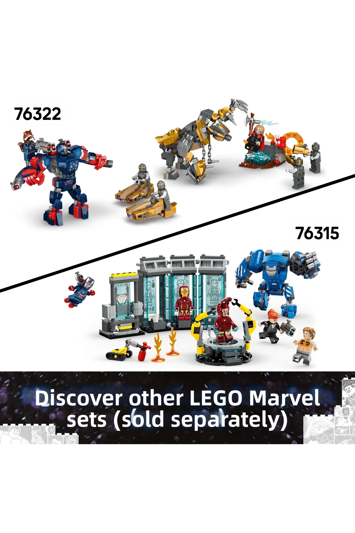 ® ǀ مرد آهنی و جنگماشین مارول در برابر پهپادهای هامر ۷۶۳۲۰