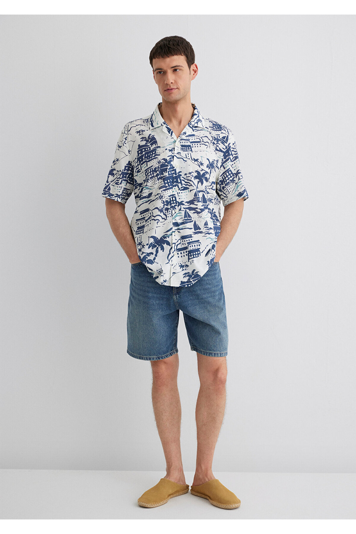 پیراهن ماوی 211491