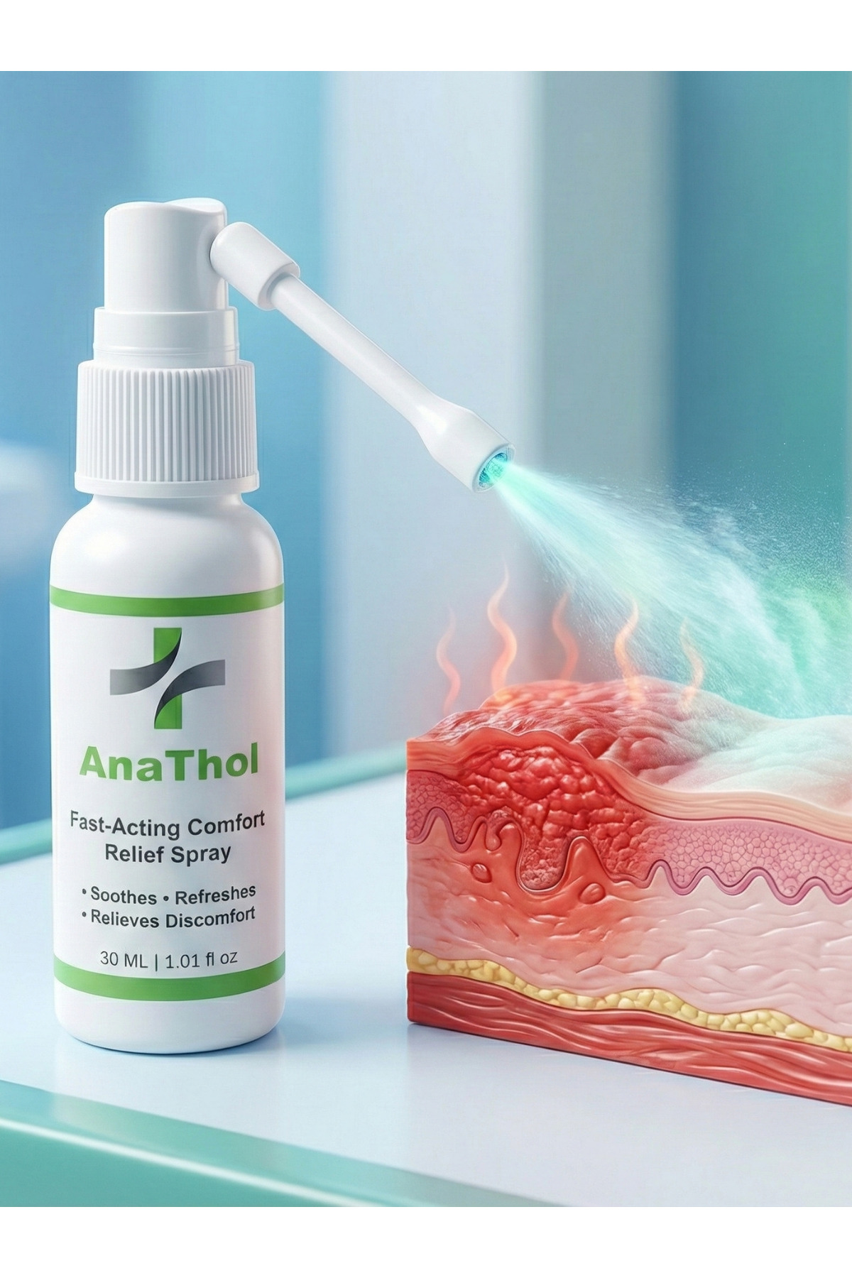 AnaThol Bitkisel Onarıcı, Düzenleyici Sprey — KesinÇözüm — تصویر 2 از 6