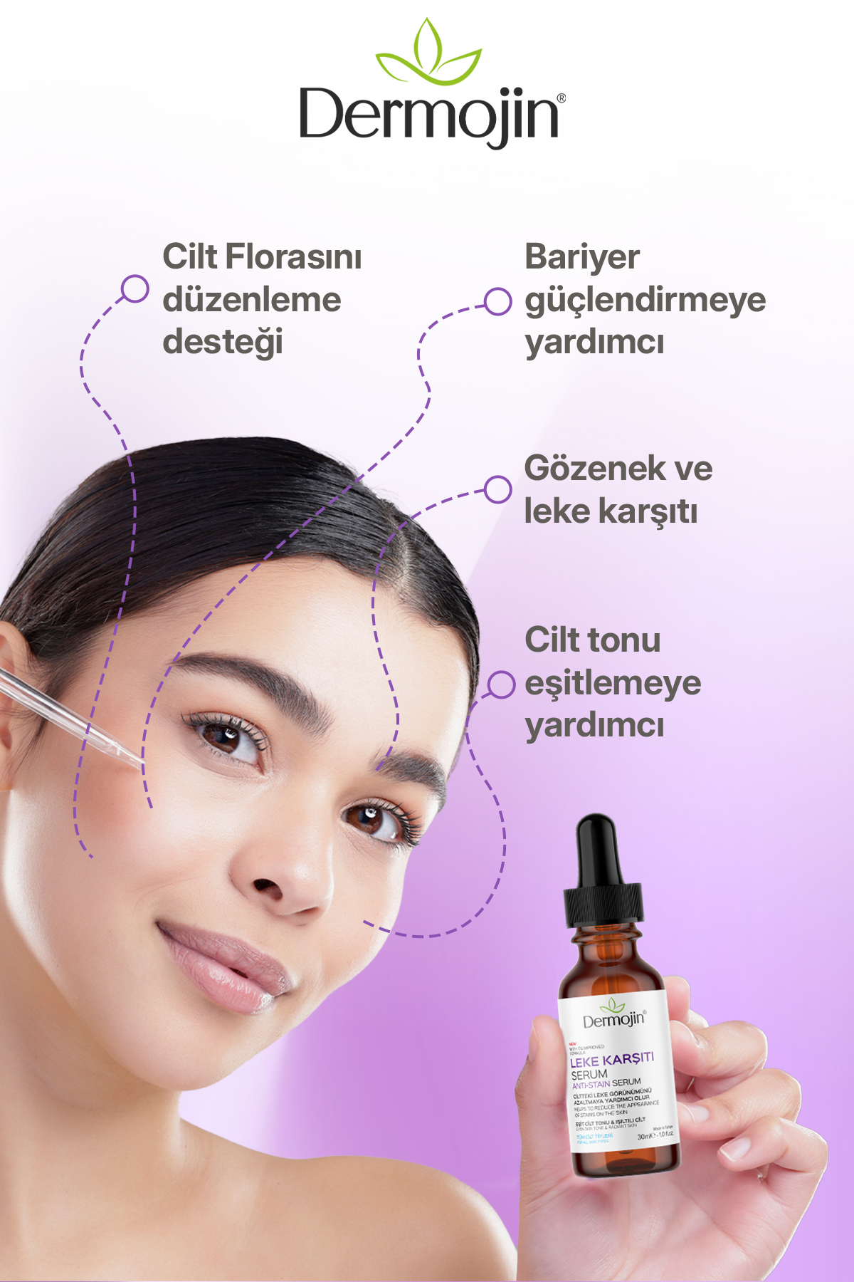 Leke Karşıtı Ve Aydınlatıcı Cilt Bakım Serumu 30 ml — DLKCBS100 — تصویر 5 از 5