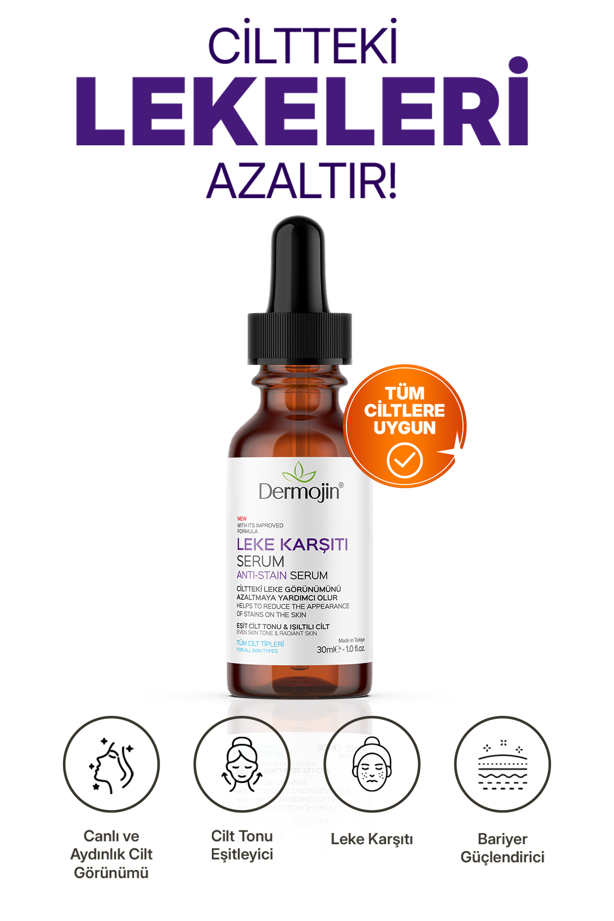Leke Karşıtı Ve Aydınlatıcı Cilt Bakım Serumu 30 ml — DLKCBS100