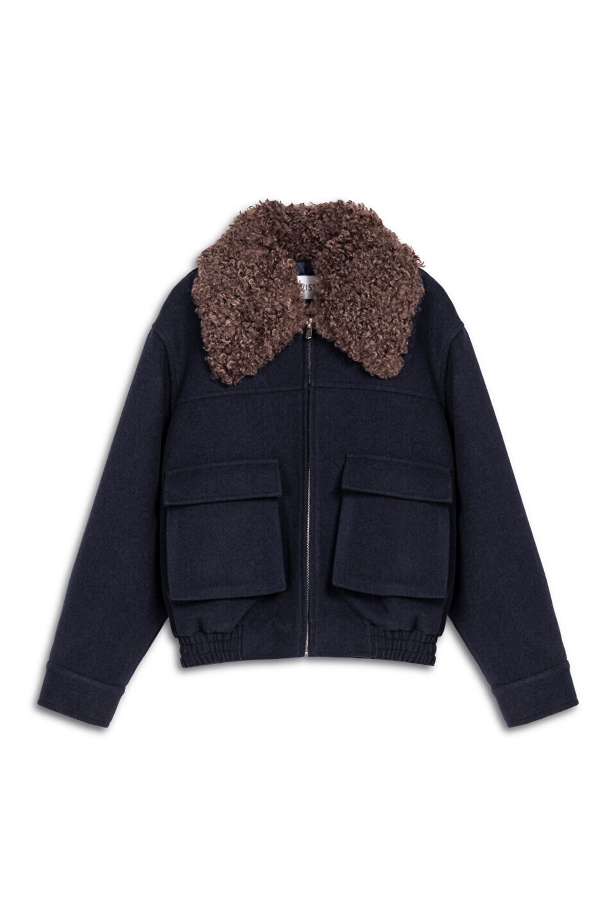 Twist  KONTRAST YAKALI GENİŞ CEPLİ KABAN - Görsel 3