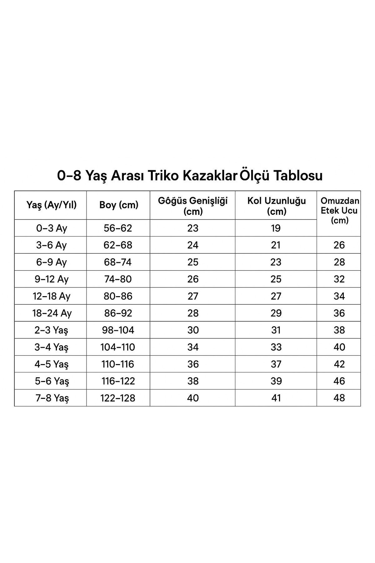 Nimini Kids Esnek Bisiklet Yaka Selanik Örgü Unisex Bebek ve Çocuk Kazak fotoğrafı 6 (önizleme)