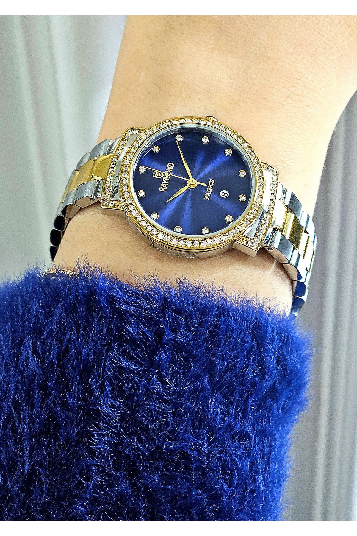 RYM-213058L WOMEN'S QUARTZ WRIST WATCH - 2 YEARS WARRANTY IPG-BL