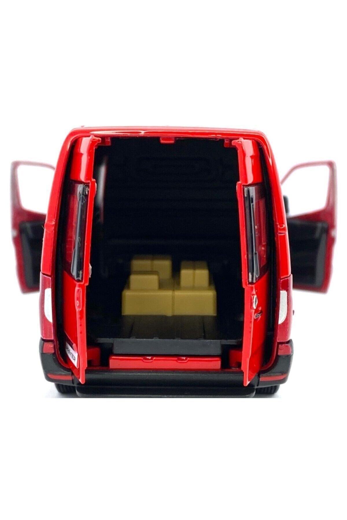 Kinsmart Mercedes-Benz Sprinter - Çek Bırak 5inch. Lisanslı Model Araba, Oyuncak Araba 1:48 fotoğrafı 5 (önizleme)