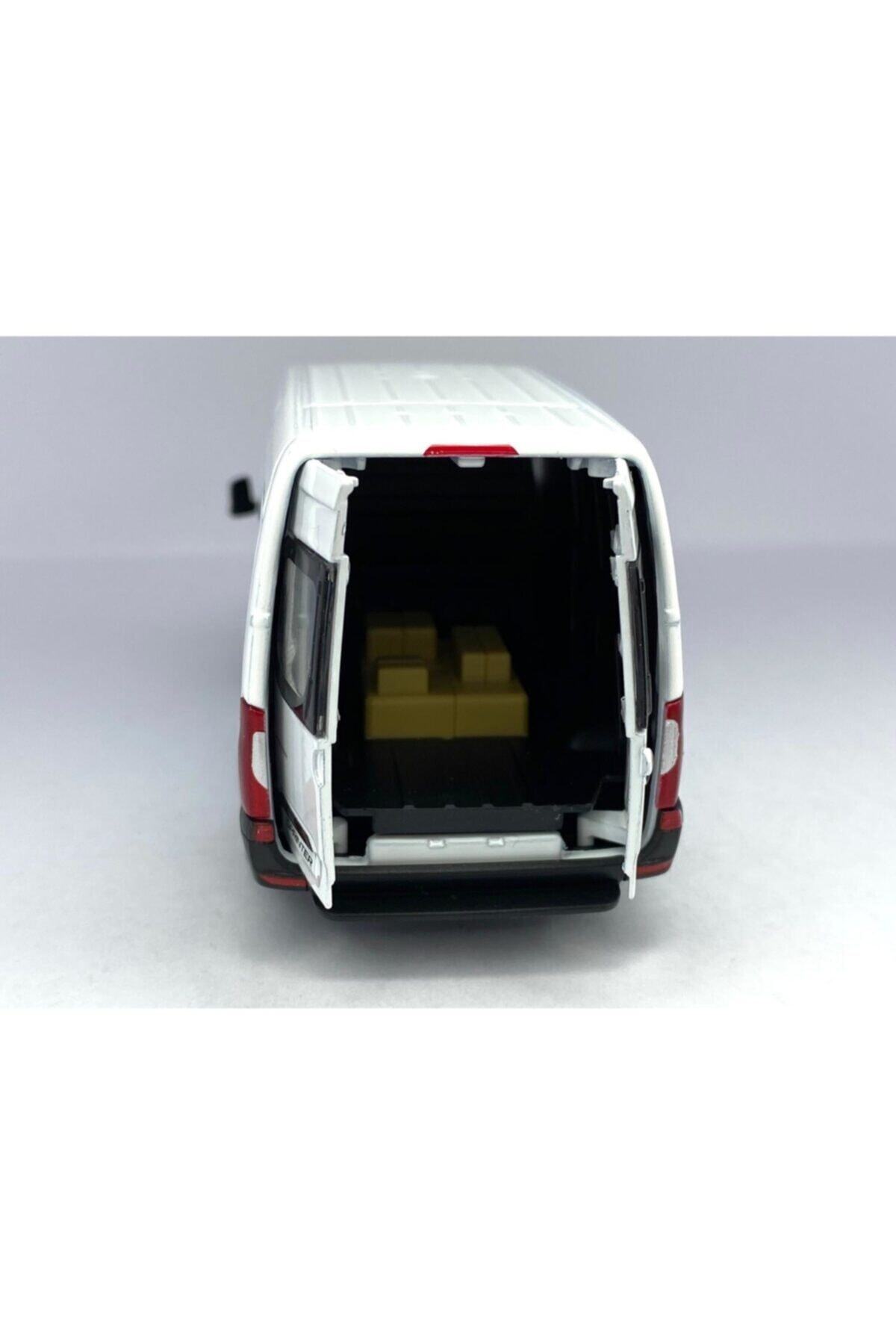 Kinsmart Welly 1:36 Ölçek Mercedes Sprinter Kargo Aracı fotoğrafı 3 (önizleme)