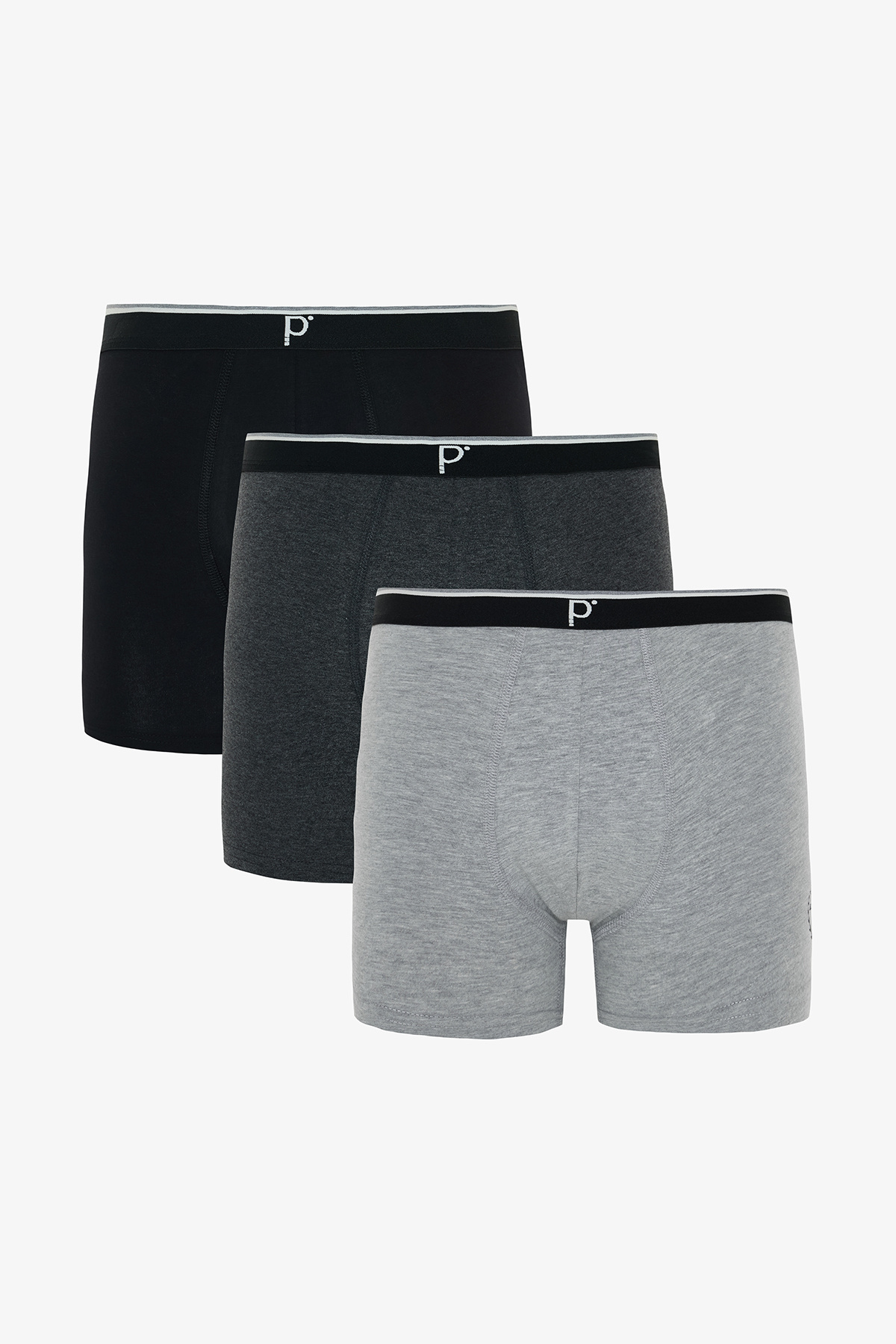 Penti Erkek Flag Sloganlı Organik 3'lü Boxer