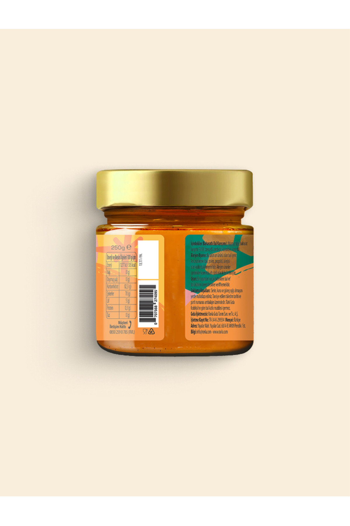 Ravla Flumix Baharatlı Bal Karışımı - 250g fotoğrafı 4 (önizleme)