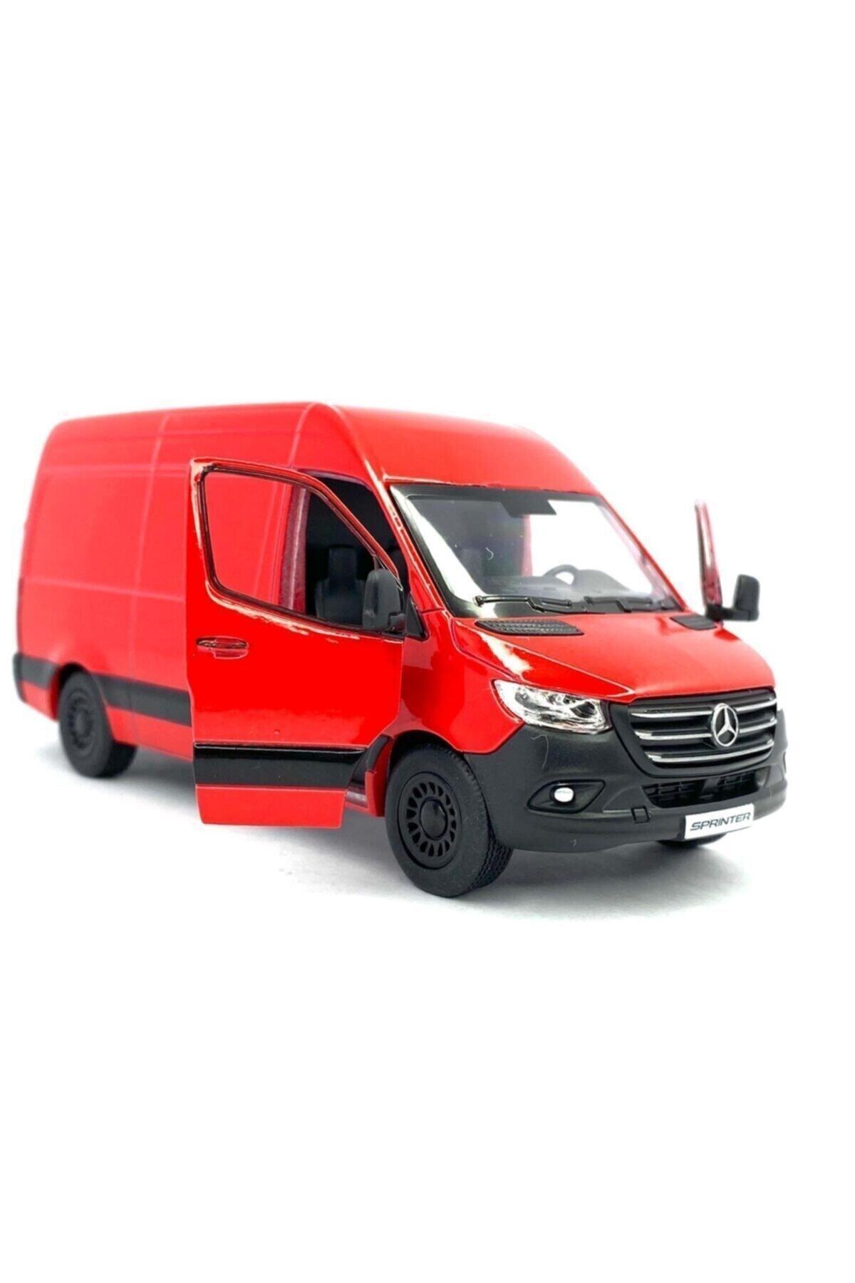 Kinsmart Mercedes-Benz Sprinter - Çek Bırak 5inch. Lisanslı Model Araba, Oyuncak Araba 1:48 fotoğrafı 7 (önizleme)