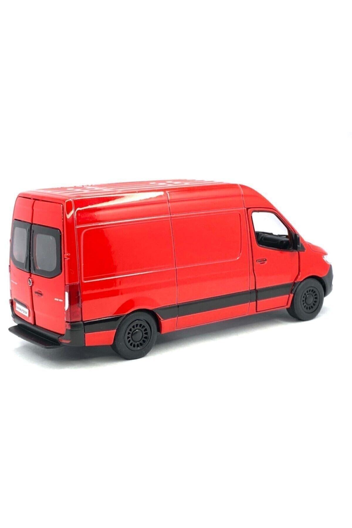 Kinsmart Mercedes-Benz Sprinter - Çek Bırak 5inch. Lisanslı Model Araba, Oyuncak Araba 1:48 fotoğrafı 4 (önizleme)