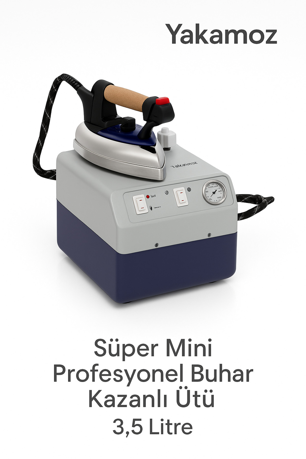 Yakamoz Süper Mini Profesyonel Buhar Kazanlı Ütü 3,5 Litre