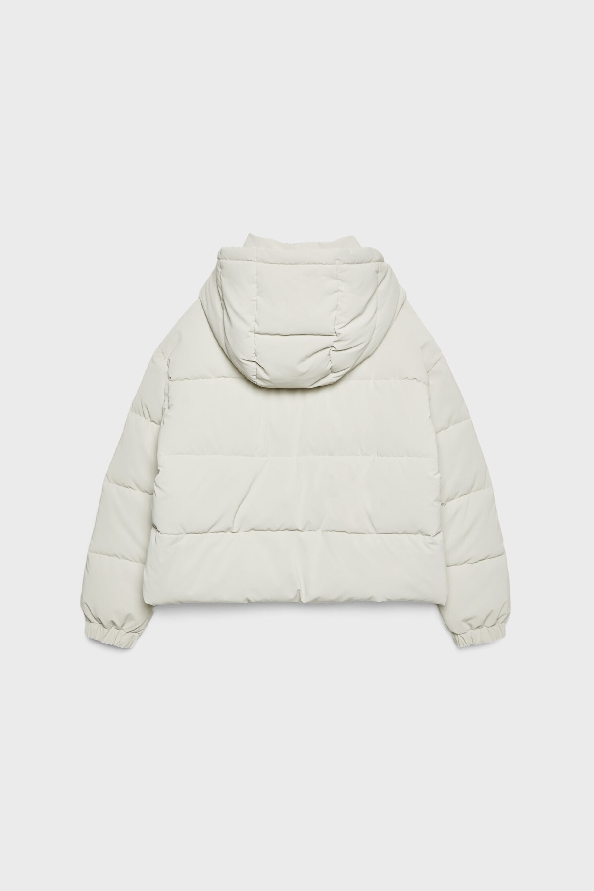 Stradivarius  Kapüşonlu şişme mont - Görsel 6