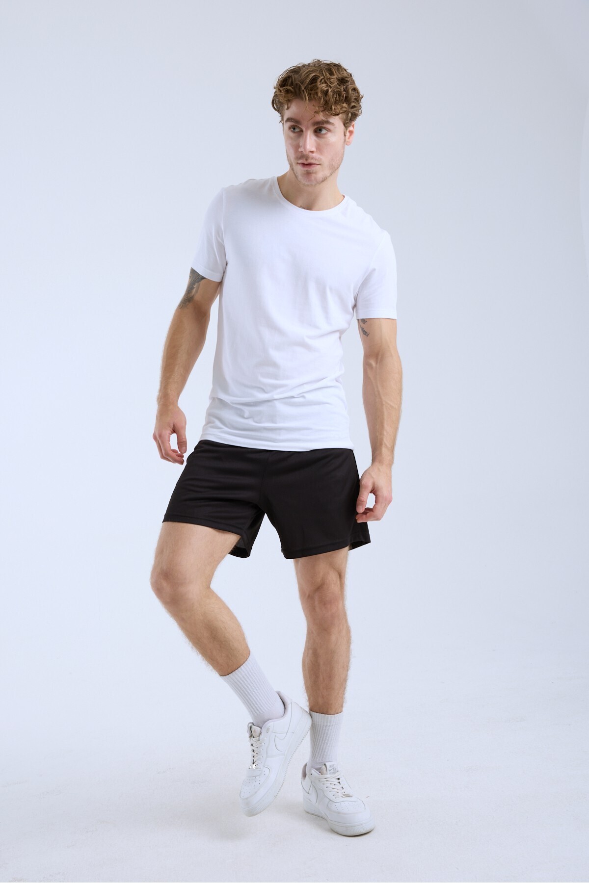 ZOMA Spor Fitness Koşu Kısa Şort - Paris - Siyah