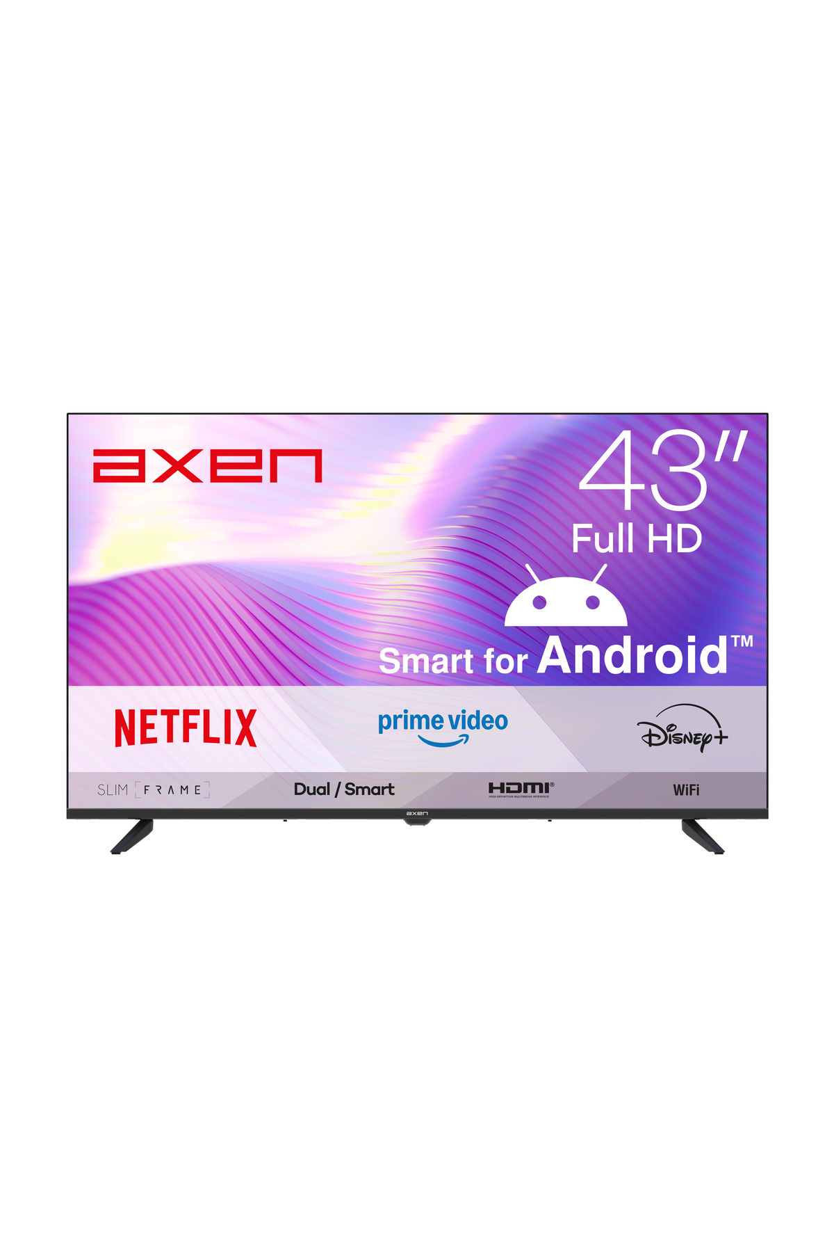 43'' AX43FPRL-A14S FULL HD SMART ANDROID D-DUAL LED TV