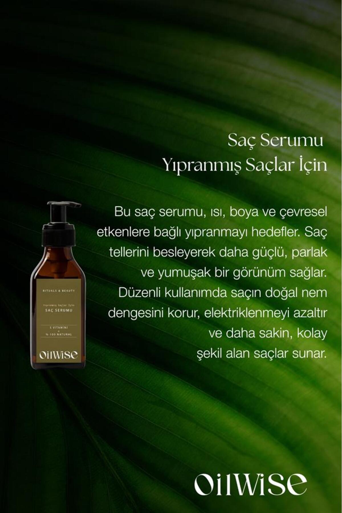 Yıpranmış Saçlara Özel Güçlendirici ve Besleyici Saç Bakım Serumu 100 ml — OLW8683027401115 — تصویر 7 از 7