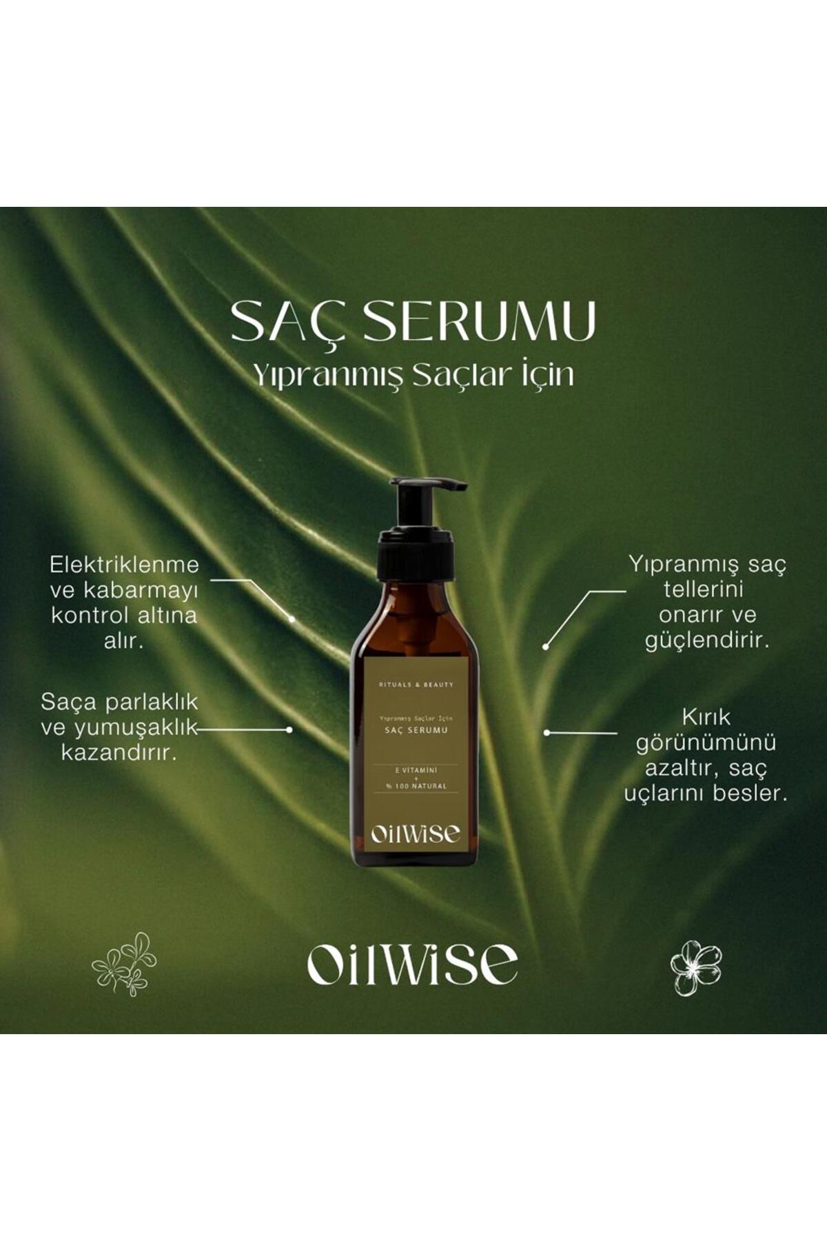Yıpranmış Saçlara Özel Güçlendirici ve Besleyici Saç Bakım Serumu 100 ml — OLW8683027401115 — تصویر 6 از 7