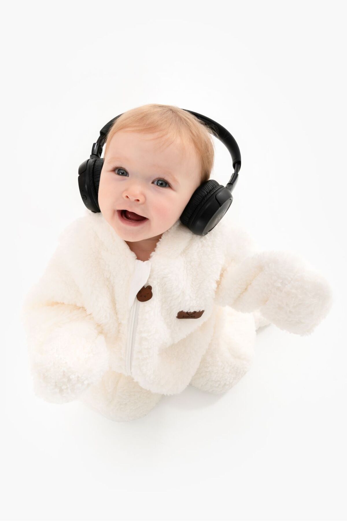 Kuarks Unisex Welsoft Pelüş Astarlı Kışlık Bebek Uyku Tulumu Bebek Tulumu Kendinden Eldivenli Bebek Tulumu fotoğrafı 2 (önizleme)