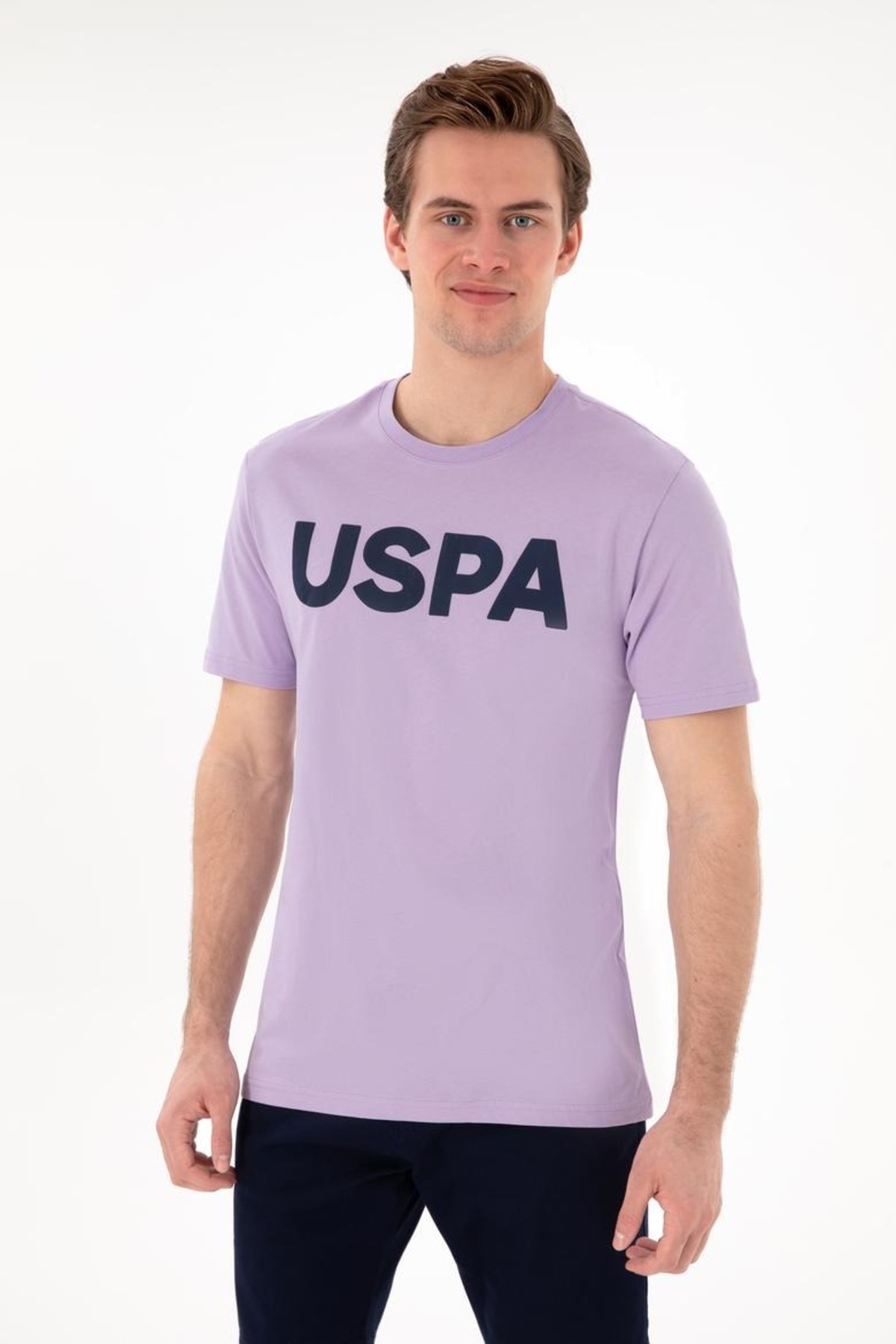 یو اس پولو تی شرت طرح دوچرخه مردانه