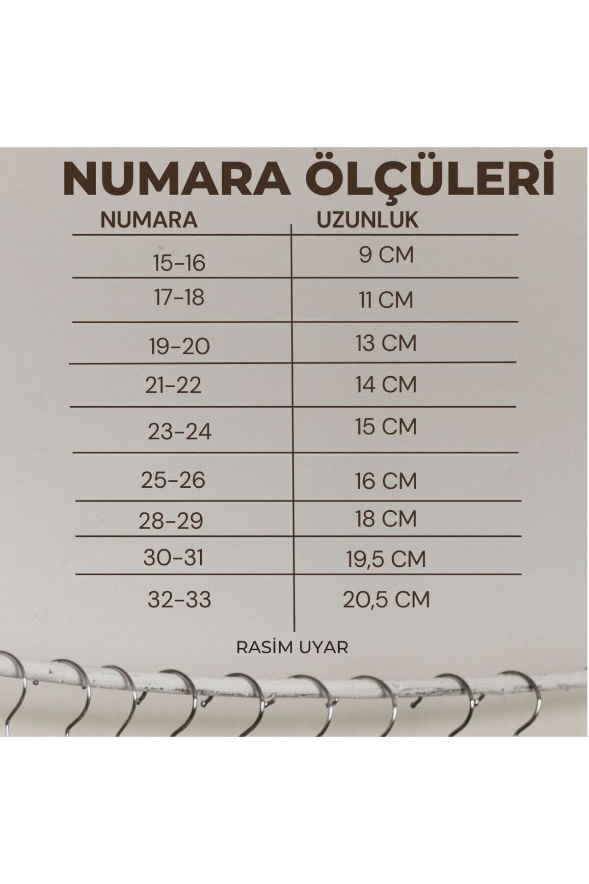 Rasim Uyar 10 Çift Üç Katmanlı Bebek Çocuk Patik Tabanı -Karışık Renkli Hazır Delikli fotoğrafı 2 (önizleme)